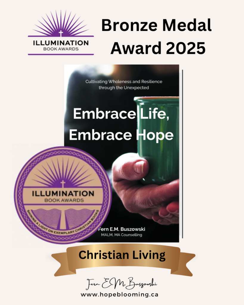 Embrace Life, Embrace Hope is an award winner